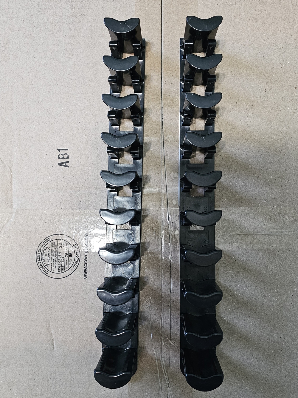 Hat Organizer Wall Mounts.